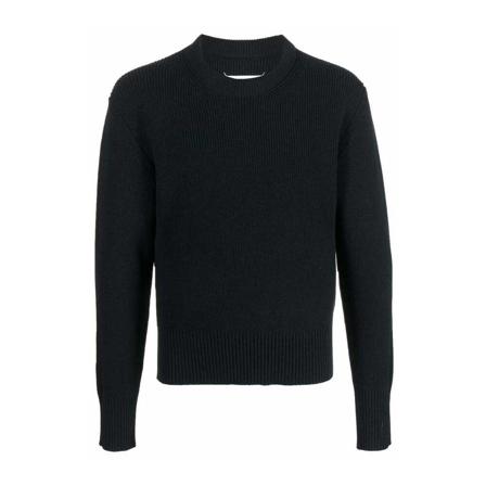 Maison Margiela, Sweatshirts Blauw, Heren, Maat:L