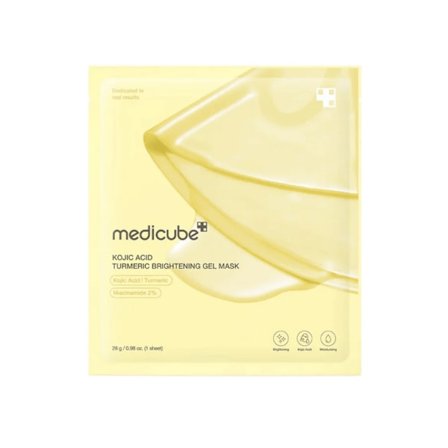 Medicube Kojic Acid Turmeric Brightening Gel Mask 28 g - ljusnande gelmask