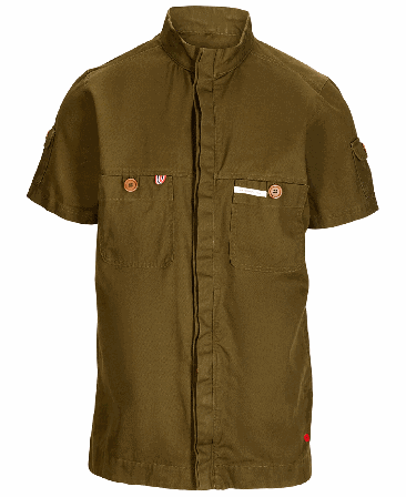 Amundsen Adventure Shirt Mens Spruce Green