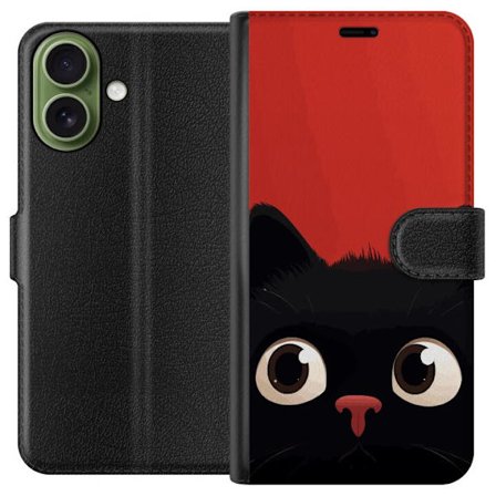 Kompatibelt Lommeboketui til Apple iPhone 17 Leken Katt