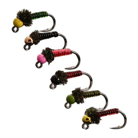 Norolan Jänkäpukki Ice Fly - Complete Color Set (6-pack)