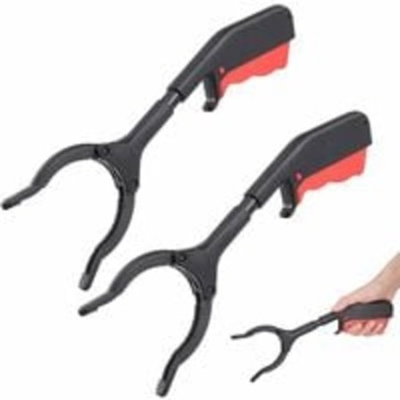 st Korta Griparmar, 30 cm Föremålsplockare för Vuxna och Barn, Lövplockare för Funktionshindrade, Multifunktionell Skräpplockare, Praktisk【GKS】