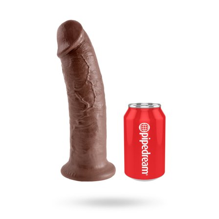 King Cock 25CM Cock - Brown - Vuxen.dk: For hende