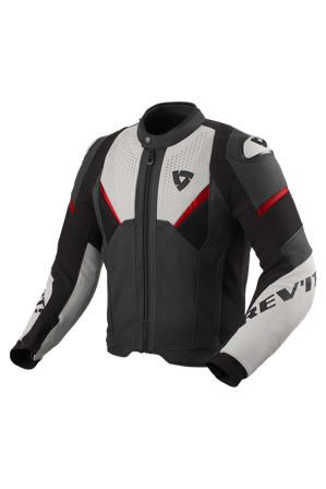 Giacca Moto REV'IT! Automate Nero/Grigio Chiaro 50