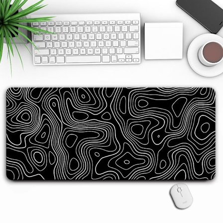 Musmatta Dator Laptop Anime Tangentbord Musmatta Xxl Stor Musmatta Tangentbord Gamers Dekoration Skrivbordsmatta(300*800*2MM,3)