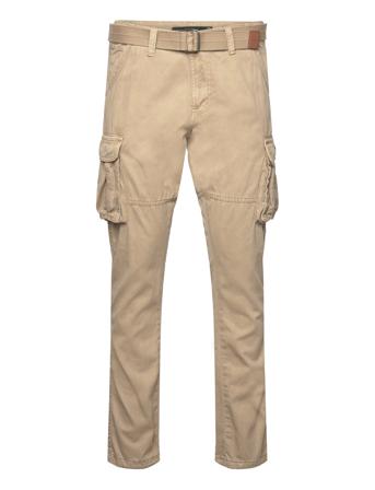 Inwilliam Trousers Cargo Pants Beige INDICODE*Betinget Tilbud