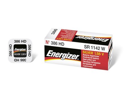 ENERGIZER Batteri Silveroxid 386 SR1142 - Lyreco - Kontorsmaskiner - Batterier - Knappcellsbatterier
