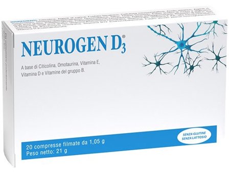 Neurogen d3 20 Compresse