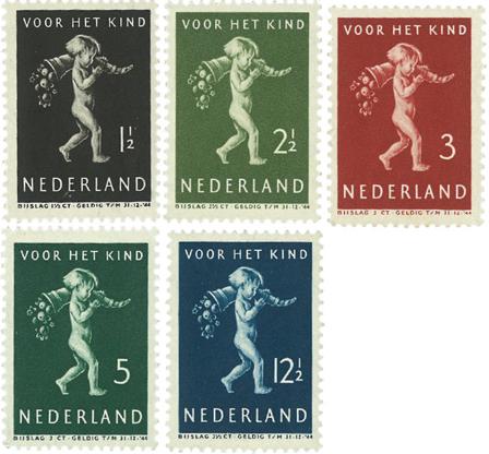 Holland 1939 - NVPH 327-331 - Postfrisk