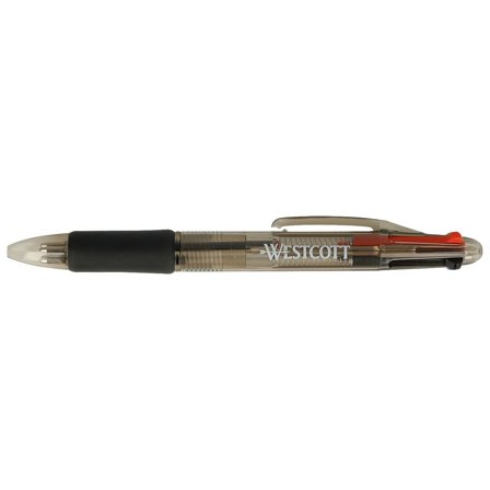 WESTCOTT Kulpenna 1mm 4 färger - Lyreco - Kontorsmaterial - Pennor - Kulpennor