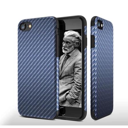 Elegant stilfuldt FLOVEME etui til iPhone 8 (ORIGINAL) Blå