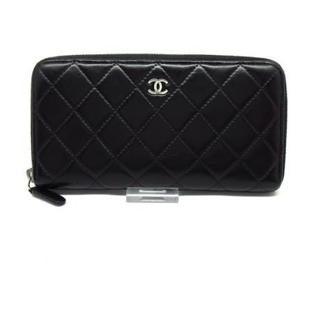 Chanel Vintage, Wallets & Cardholders Zwart, Dames, Maat:ONE Size