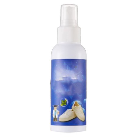 Shoe Deodorizer Foot Spray 100ml Press Typ Omedelbar luktborttagare Skolukt Eliminerande spray för hemresor