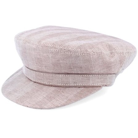 CTH Ericson - Beige vega Keps - Madde Linen Brown Vega Cap @ Hatstore