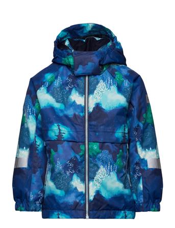 Reimatec Winter Jacket, Muonio Outerwear Jackets & Coats Winter Jackets Blå Reima*Betinget Tilbud