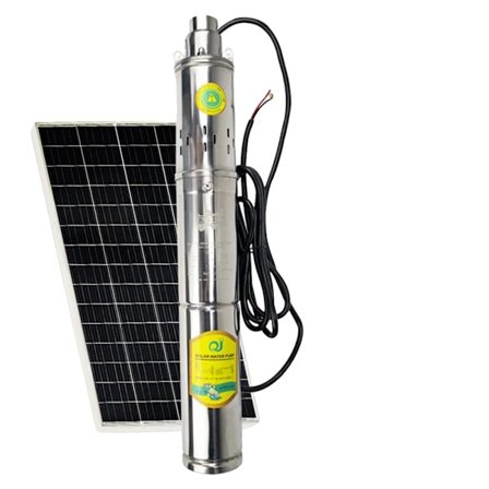 Solcelle Submersible Pumpe, 150W Effekt, Maksimal Vandflow 2T/H, DC12V, 150W