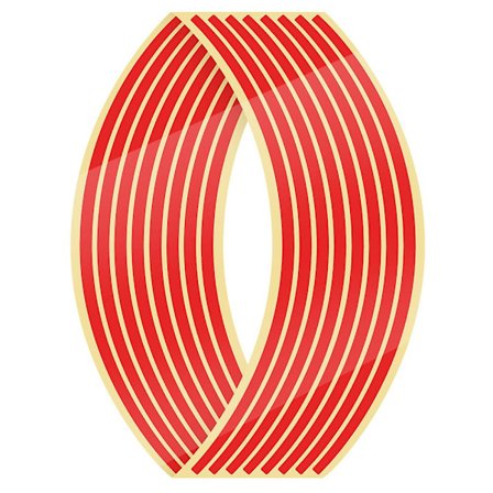 Kawasaki Motorcykel Hjul Klistermærke Mærkater | Klistermærker Kawasaki Z750 Hjul Reflekterende - Mærkater & Klistermærker