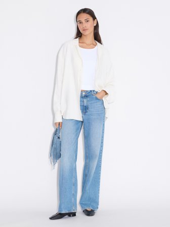 Holzweiler Summer Relaxed Shirt - Off White - Women's - XS