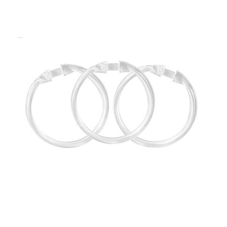 24 kpl Suihkuverhokoukut Suihkurenkaat verhosuihkulle