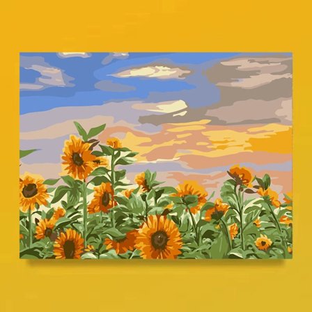 Digital målning Paint by Numbers F F