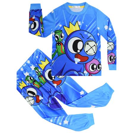 Rainbow Friends Barn Pyjamas för Flickor och Pojkar 140cm