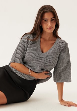 Object Collectors Item-Objkora Knit S/S RE PULLOVER R-M