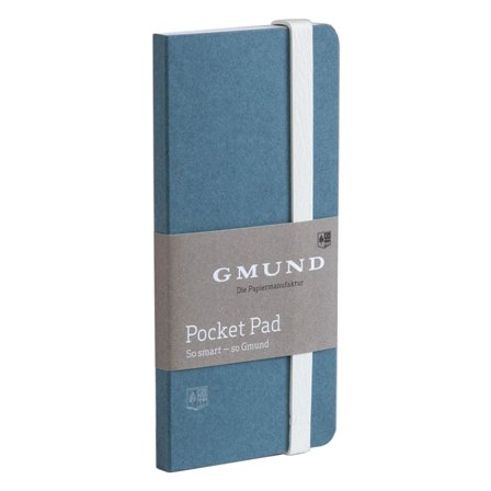 Gmund Pocket Pad Notesbog Denim