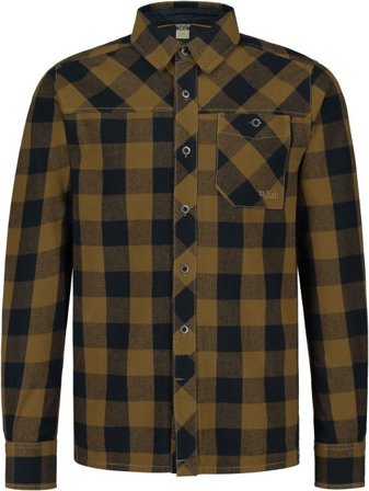 Rab M's Boundary Shirt Caramel Check