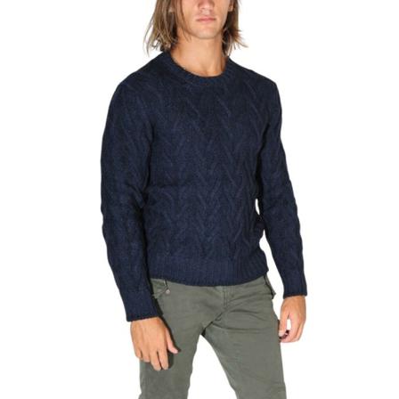 Tagliatore, Cardigans Blauw, Heren, Maat:L