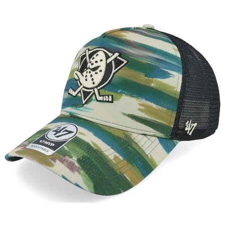 47 Brand - Grün trucker Cap - Fisherman Mesh Mvp Dt Camo Trucker @ Hatstore