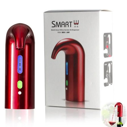 TD Varuautomat Vin Dryck Kran Varm alkohol Ölbar Elektronisk vattenpump Rödvinsflaska Kvällsfest