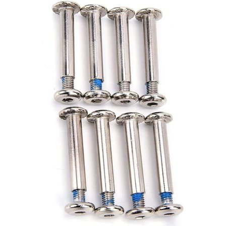 Skatehjulskrue Spiker Bolt Mutter Verktøy, Inline Skatehjul Rulleskøyter Utskifting Skatehjul Aksler Reparasjonssett, Mutter Rundt Hode Sc