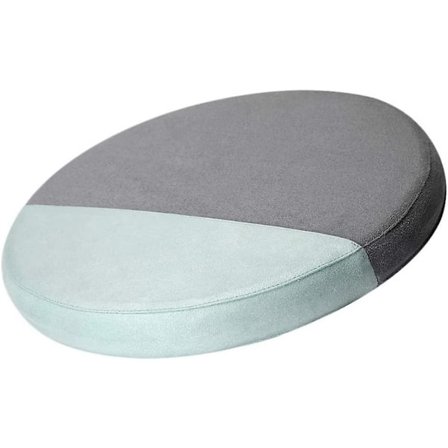 Runda dynor för fåtöljer, diameter 33 cm - grågrön