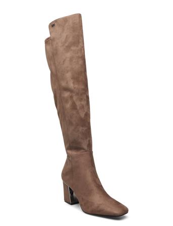 Cilli - Knee High Bo Høye Støvletter Brun DKNY*Betinget Tilbud