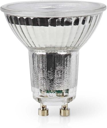 NEDIS SmartLife Full Color Bulb, GU10 4.9 W Ta kontroll over lysene dine med denne smartpæren som kobler seg direkte