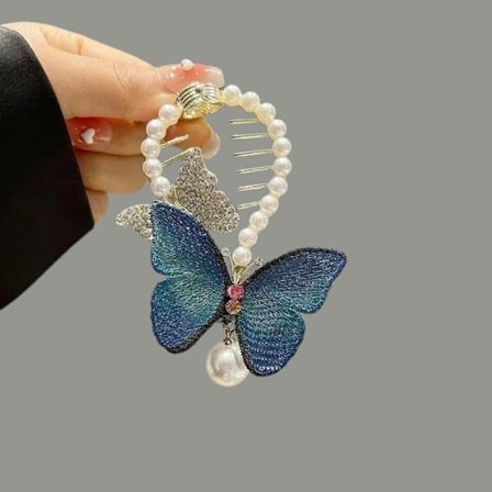 Meatball-hiussolkija Ponytail-hiusneulat 6 6