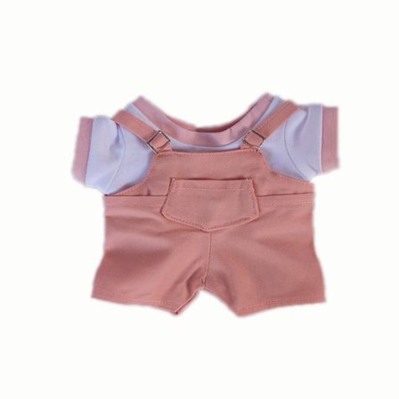 Dukke Klær Sett Seler Bukse ROSA