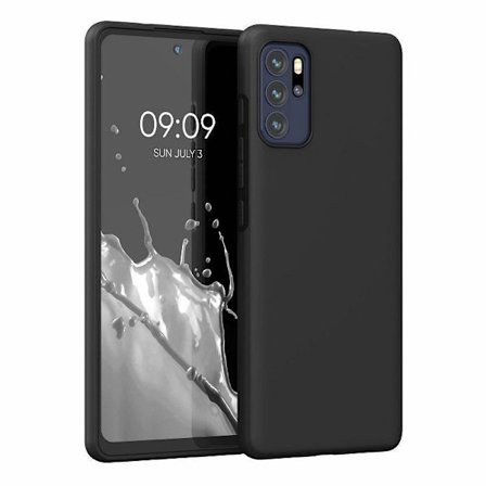 Motorola Moto G62 5G - Matt TPU Blødt Cover - Sort