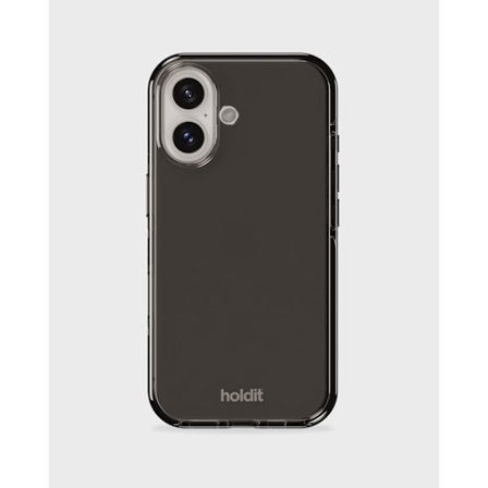 holdit iPhone 16 Mobilskal Seethru Svart