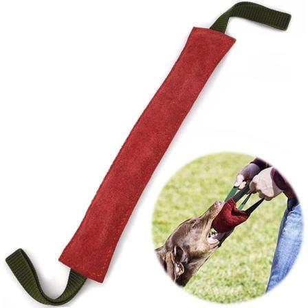 Galaxy PetGens hundtuggleksak med to løkker - svært robust hundleketøy - K9-trening - 40 cm - tauleke for hund