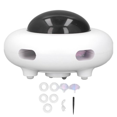 Elektrisk Kattretande Leksak Intelligent Induktion Automatisk Roterande Rund Interaktiv Kattungeleksak