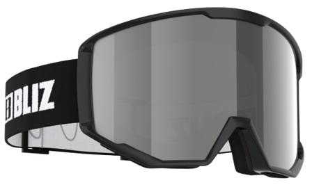 Bliz Spark Black with Orange/Silver Mirror