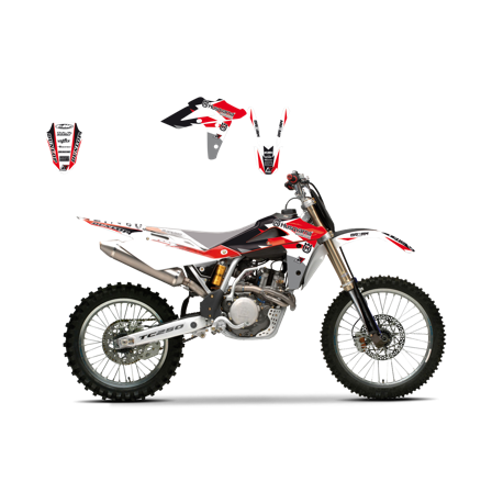 Sada Polepů Blackbird Husqvarna Dream 3 - Husqvarna TE 250 2005-2007