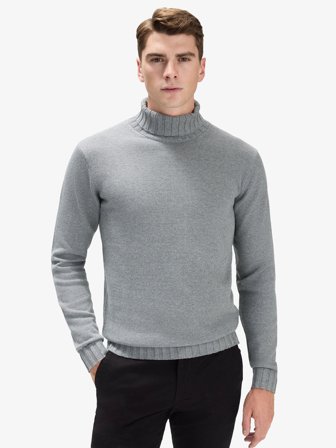 John Henric Men's Grå Pologenser Elian Size M