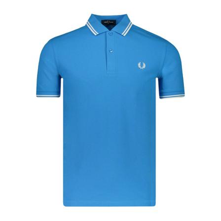 Fred Perry Polo , Blauw , Heren , Maat: S