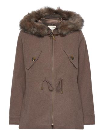 Crfranka Jacket Brown Cream