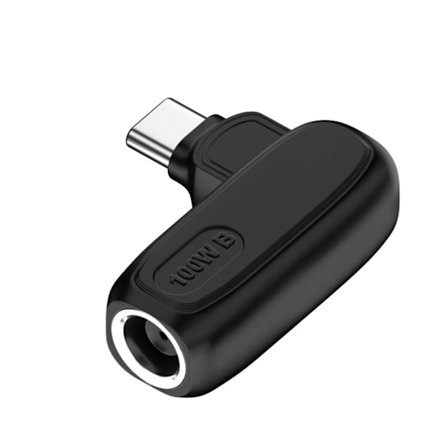 Flexibel USB C till 5,5x2,1 mm bärbar dator snabbladdningskontakt 3,0x1,1 mm/3,5x1,35 mm
