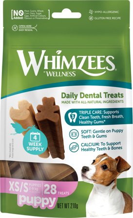 Whimzees Puppy XS/S 28 pcs 210 g