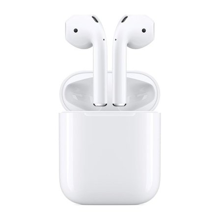 EarPods 2nd Gen Hörlurar Bästa Kvalitet Lång Batteritid Trådbundna Hörlurar med Mikrofon för iPhone Android Enheter Vit