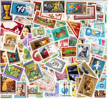 Ungarn - 100 forskellige frimærker